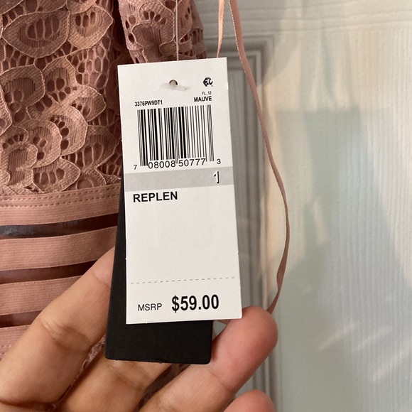 City Studio 👗 size 1 brand new with tag color mauve bust 26” long 32” - Picture 3 of 8